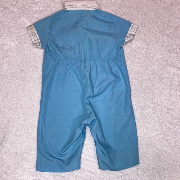 Vintage lollipop bubble gum ice cream one piece zip lightweight romper 0/3m - Picture 8 of 9
